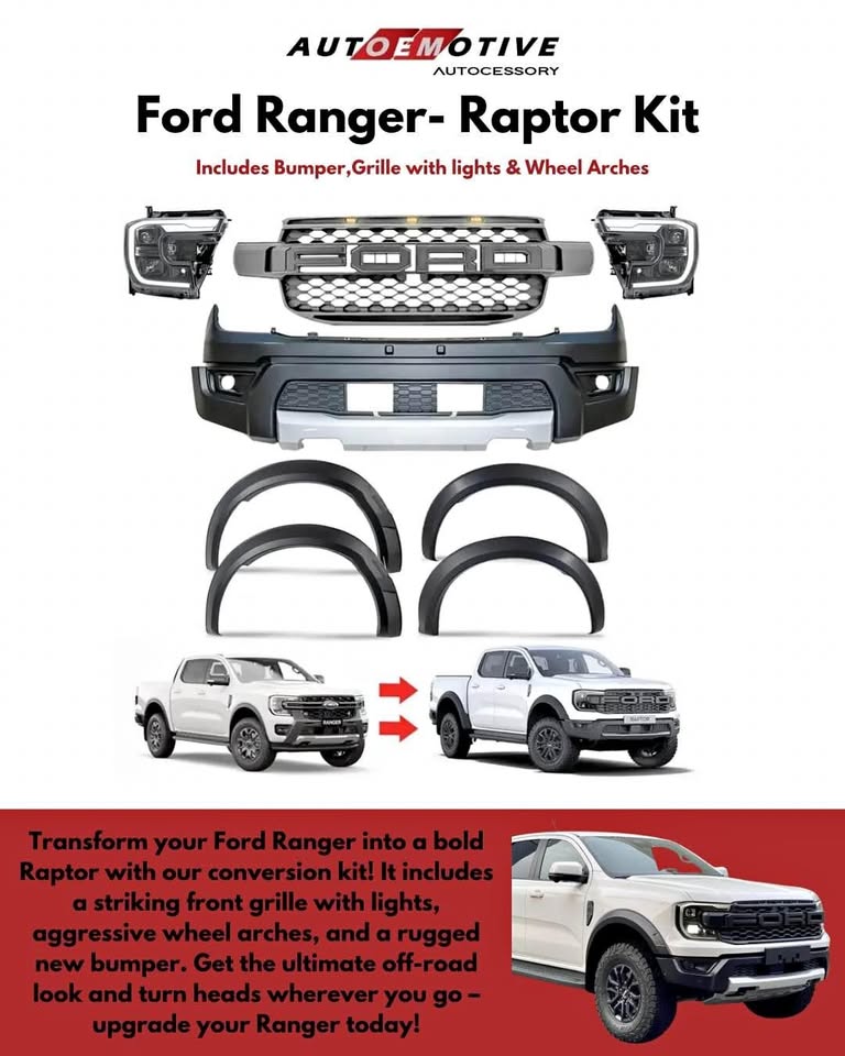 Ford Ranger -> Raptor Kits - Private Seller Ford Ranger -> Raptor Kits - Private Seller