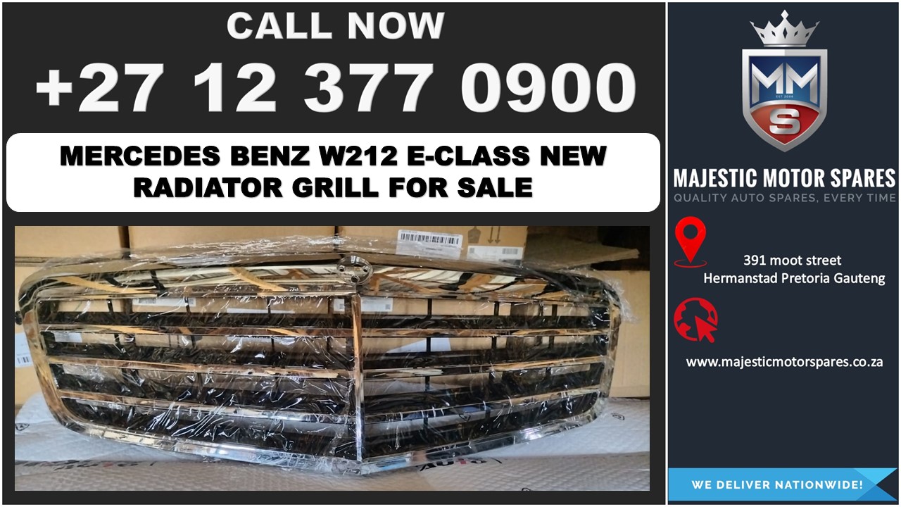 Mercedes Benz W212 new radiator Grille for sale - Private Seller Mercedes Benz W212 new radiator Grille for sale - Private Seller