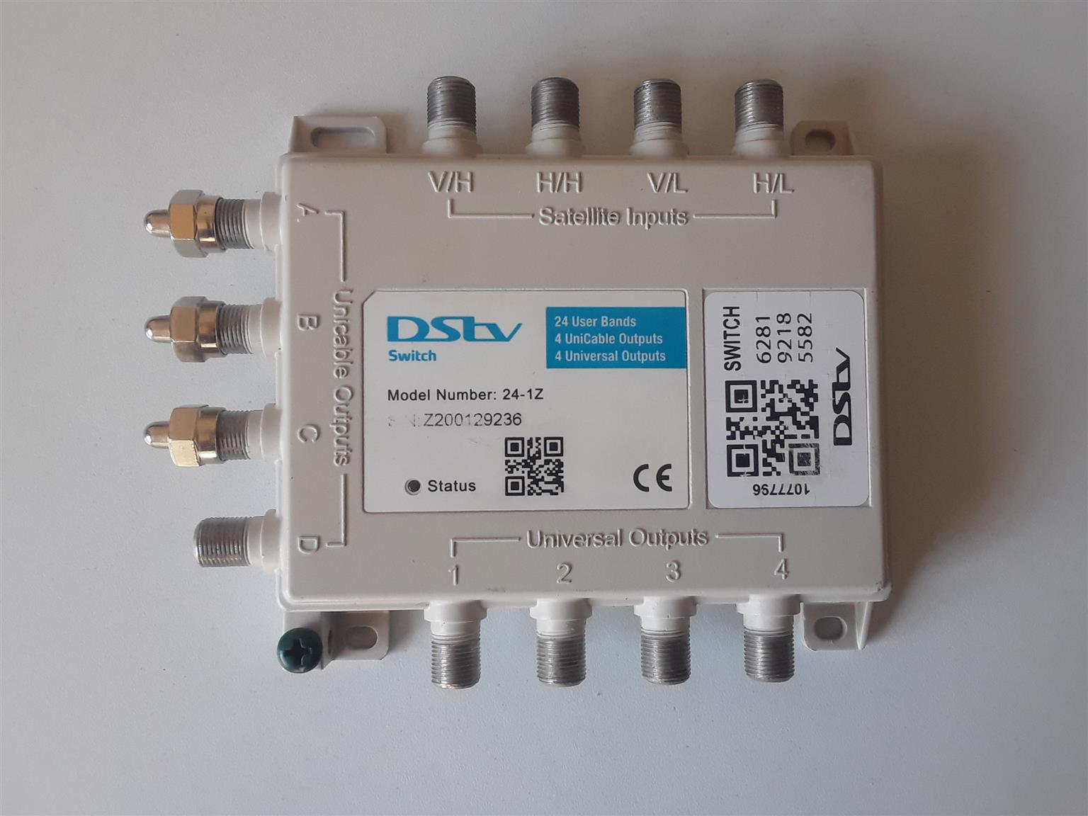 DSTV Explora, HD and DSD 24 User Band Switch (24-1Z). I am in Orange Grove. DSTV Explora, HD and DSD 24 User Band Switch (24-1Z). I am in Orange Grove.