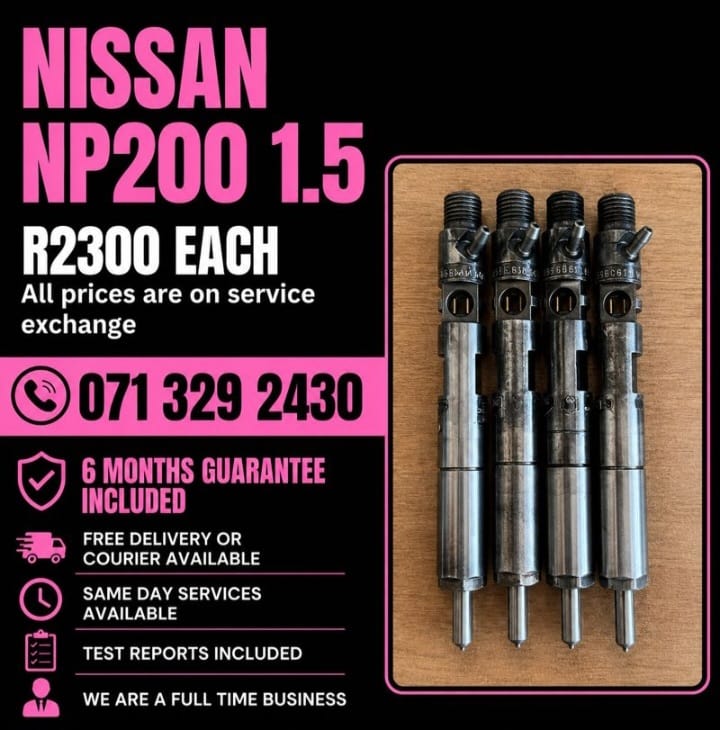 NISSAN INJECTORS FOR SALE WITH WARRANTY - Private Seller NISSAN INJECTORS FOR SALE WITH WARRANTY - Private Seller