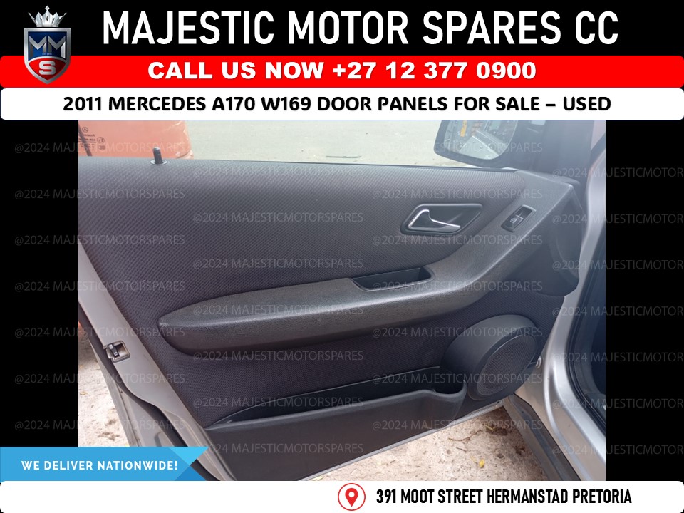 2011 Mercedes Benz A170 W169 Door panels for Sale - Used - Private Seller 2011 Mercedes Benz A170 W169 Door panels for Sale - Used - Private Seller