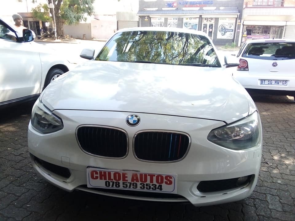 2014 BMW 1161  WHITE  75000KM AUTOMATIC
