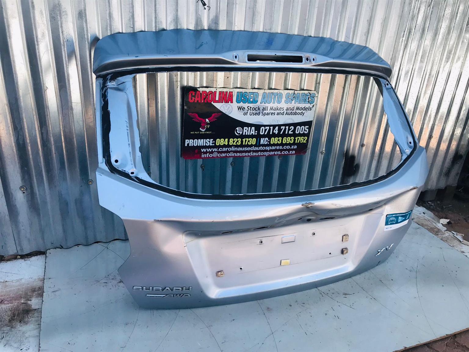 Subaru XV tailgate - Private Seller Subaru XV tailgate - Private Seller