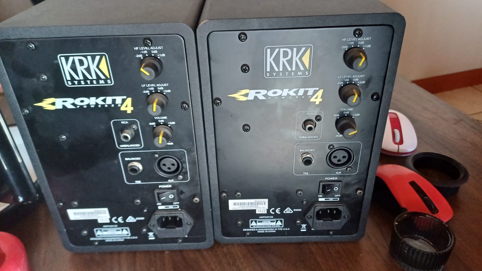 KRK Rokit4 Speakers x2 KRK Rokit4 Speakers x2
