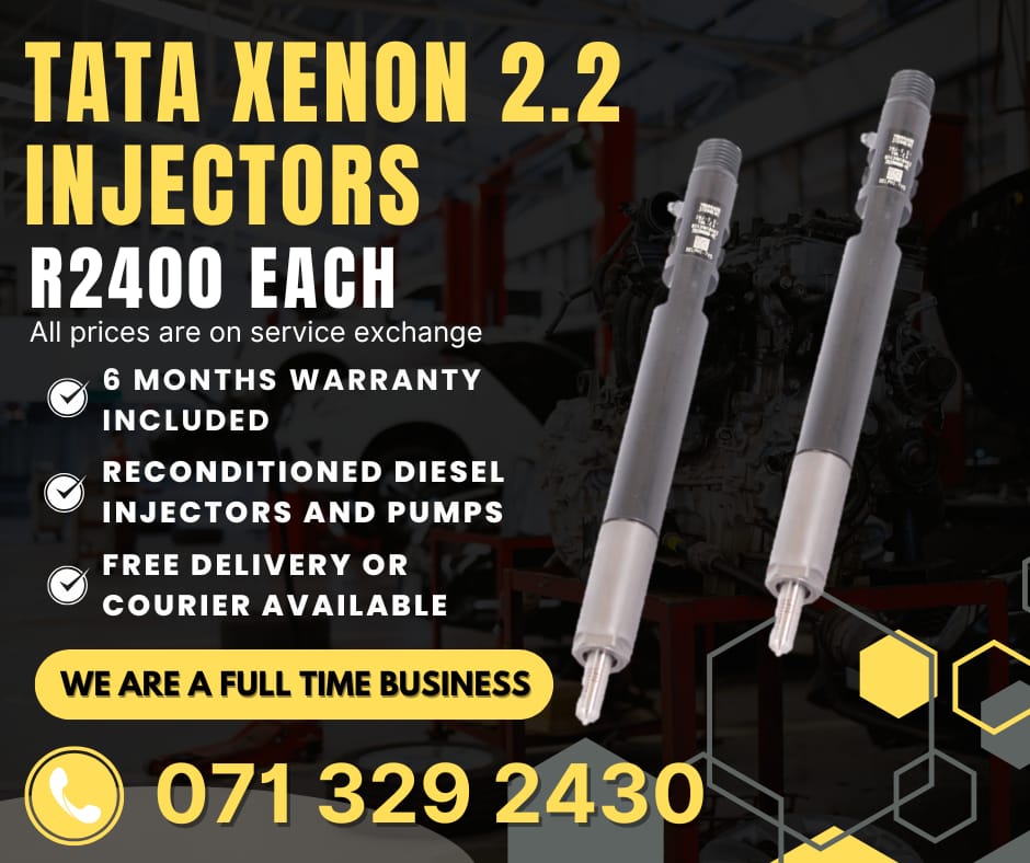 TATA XENON 2.2 INJECTORS FOR SALE WITH WARRANTY INCLUDED - Private Seller TATA XENON 2.2 INJECTORS FOR SALE WITH WARRANTY INCLUDED - Private Seller