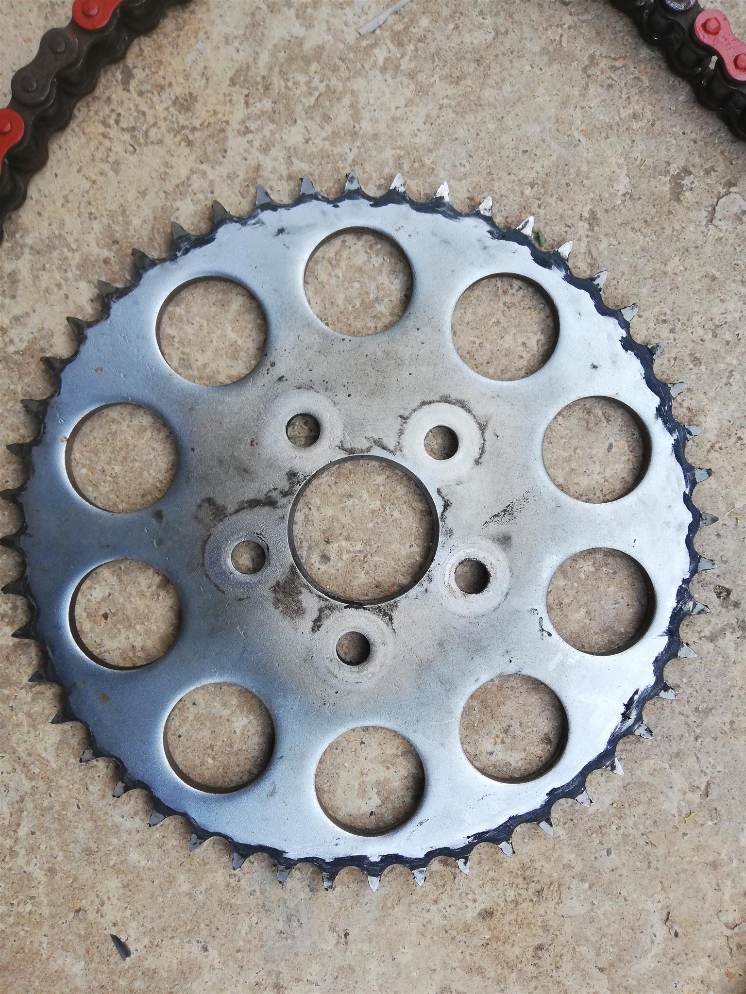 Harley Davidson Sportster chain and sprocket spare parts