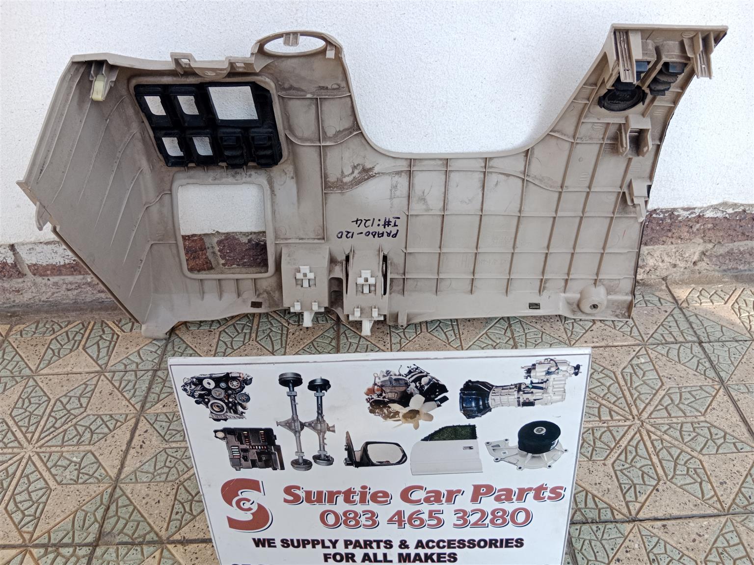 Prado 120 dashboard cover under steering wheel for sale - Private Seller