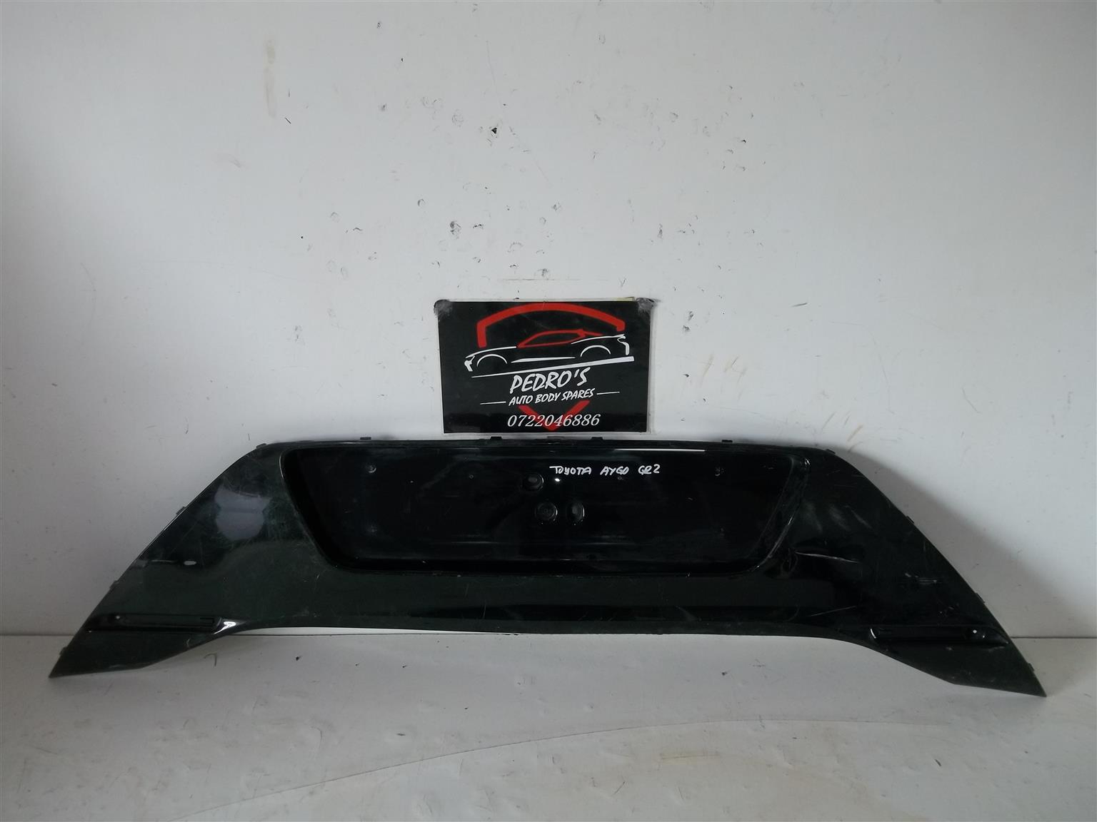 Toyota Aygo '14-'18 rear bumper panel - Private Seller Toyota Aygo '14-'18 rear bumper panel - Private Seller