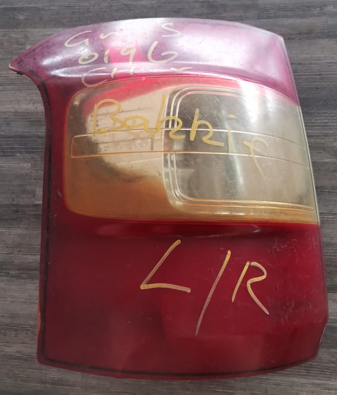 TAIL LIGHT FOR CHEV UTILITY - Private Seller TAIL LIGHT FOR CHEV UTILITY - Private Seller