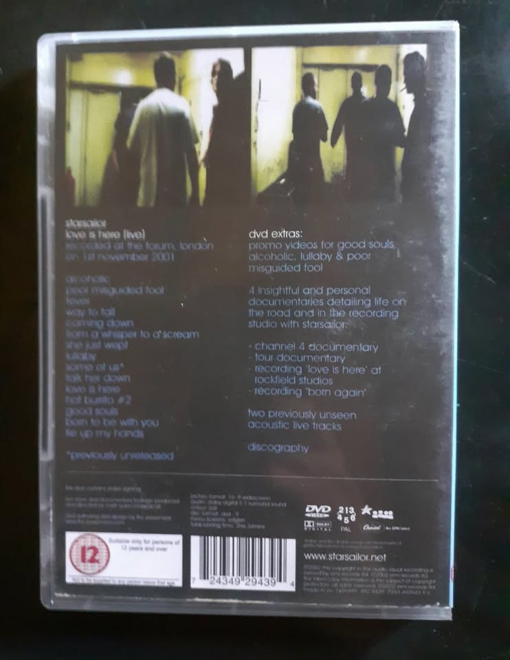 Starsailor – Love Is Here (DVD)
