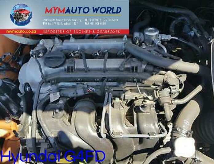 HYUNDAI 1.6 GDI GAMMA G4FD Complete engine - Private Seller