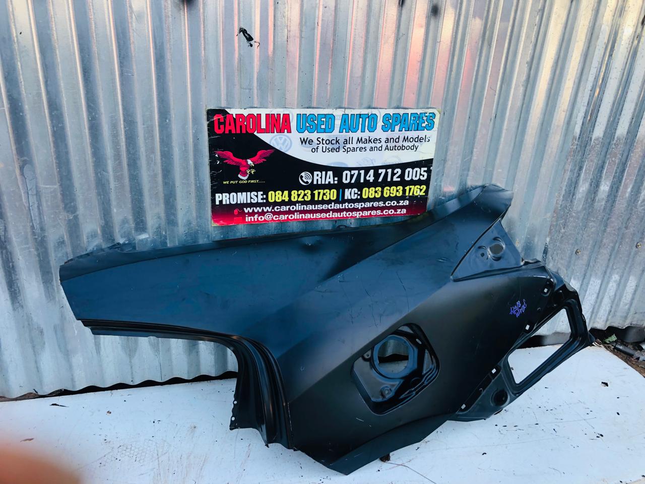 Toyota Corolla Prestige left side fender/quarter section - Private Seller Toyota Corolla Prestige left side fender/quarter section - Private Seller