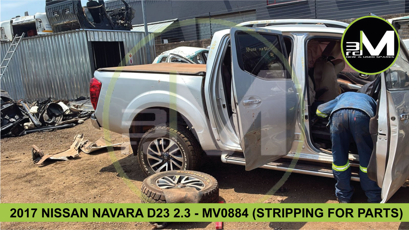 2017 NISSAN NAVARA D23 2.5 DOUBLE CAB (STRIPPING FOR SPARES) - Private Seller