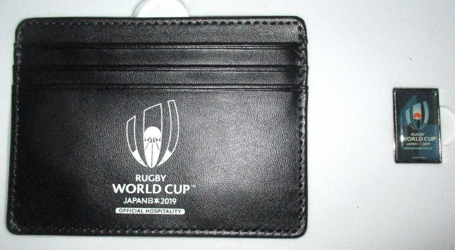 Rugby World Cup 2019 Japan Hospitalty Pass ;Wallet & badge