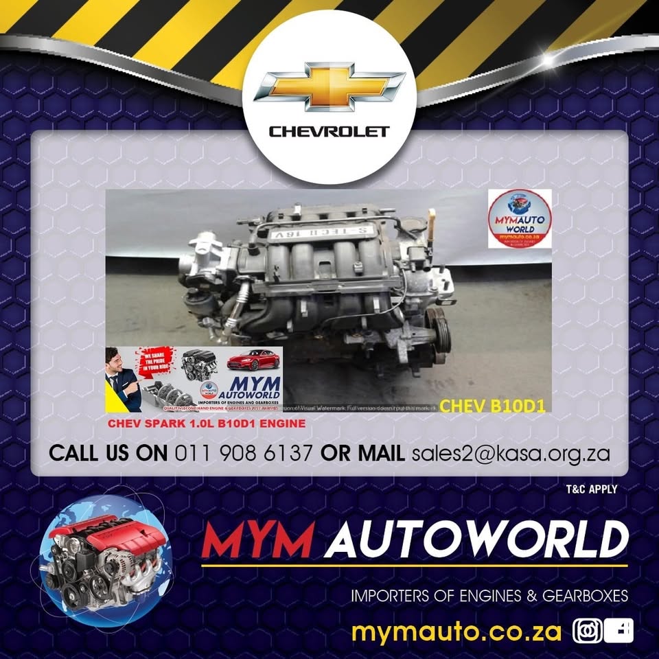 MYM IMPORTER OF SECOND HAND CHEVROLET ENGINES AND GEARBOXES - Private Seller MYM IMPORTER OF SECOND HAND CHEVROLET ENGINES AND GEARBOXES - Private Seller