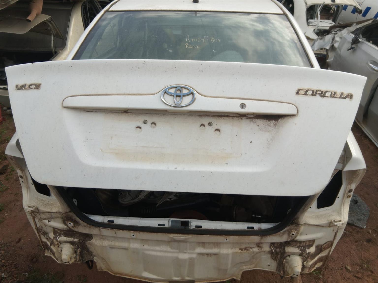 USED TOYOTA RUNX BOOTLID FOR SALE - Private Seller USED TOYOTA RUNX BOOTLID FOR SALE - Private Seller