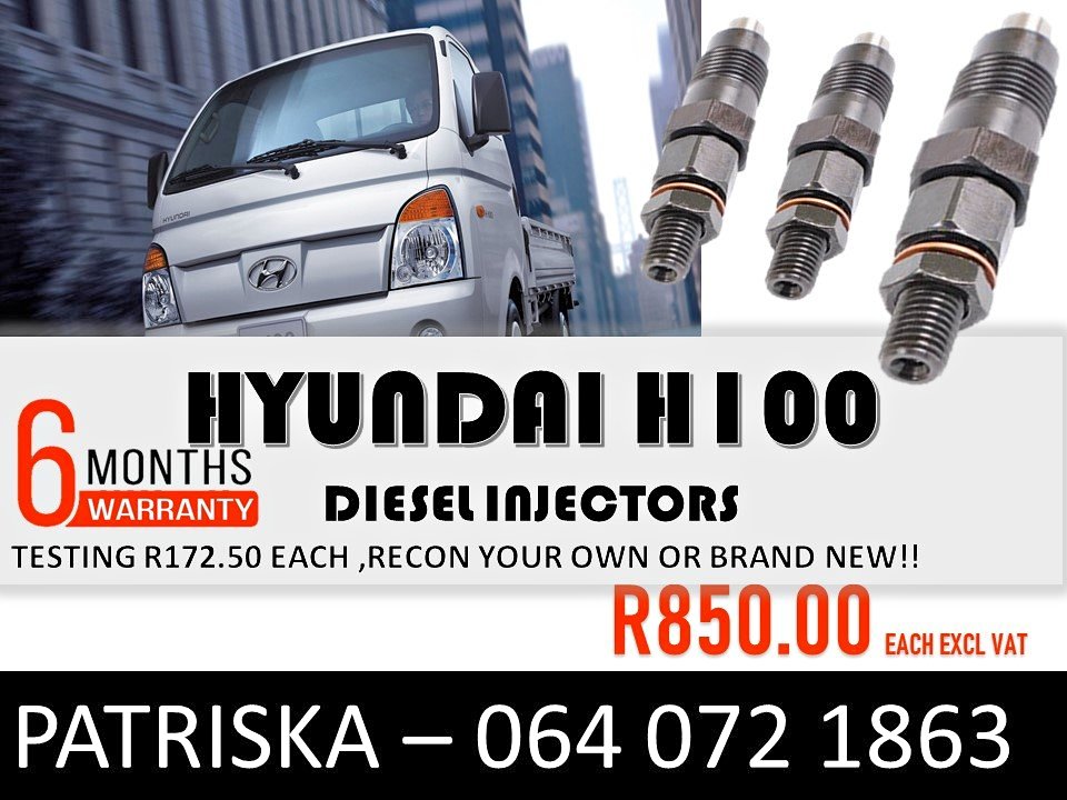 INJECTORS FOR HYUNDAI H100 FOR SALE | Junk Mail Marketplace