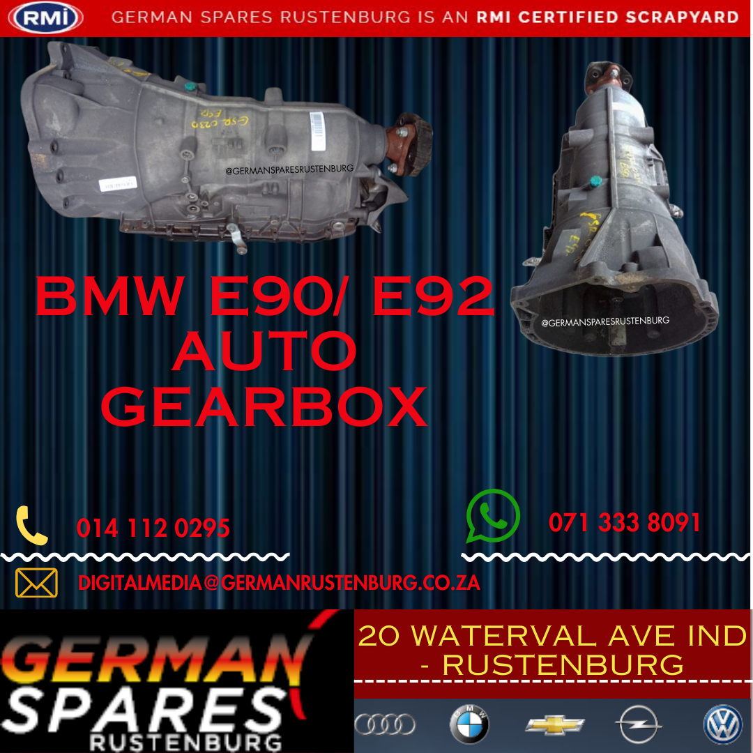 Bmw E90/E92 Auto Gearbox For Sale. - Private Seller Bmw E90/E92 Auto Gearbox For Sale. - Private Seller