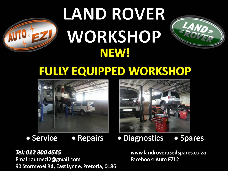 Land Rover Workshop | AUTO EZI Land Rover Workshop | AUTO EZI