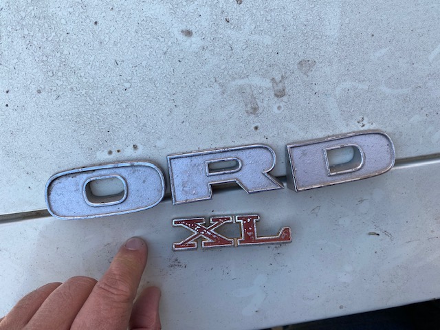 Ford Badge with XL Emblem - Private Seller Ford Badge with XL Emblem - Private Seller