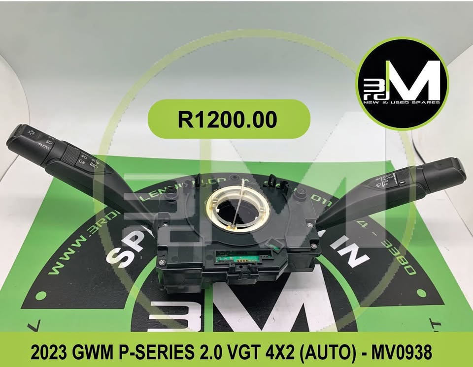 COMBINATION SWITCH- GWM P-SERIES - Private Seller COMBINATION SWITCH- GWM P-SERIES - Private Seller