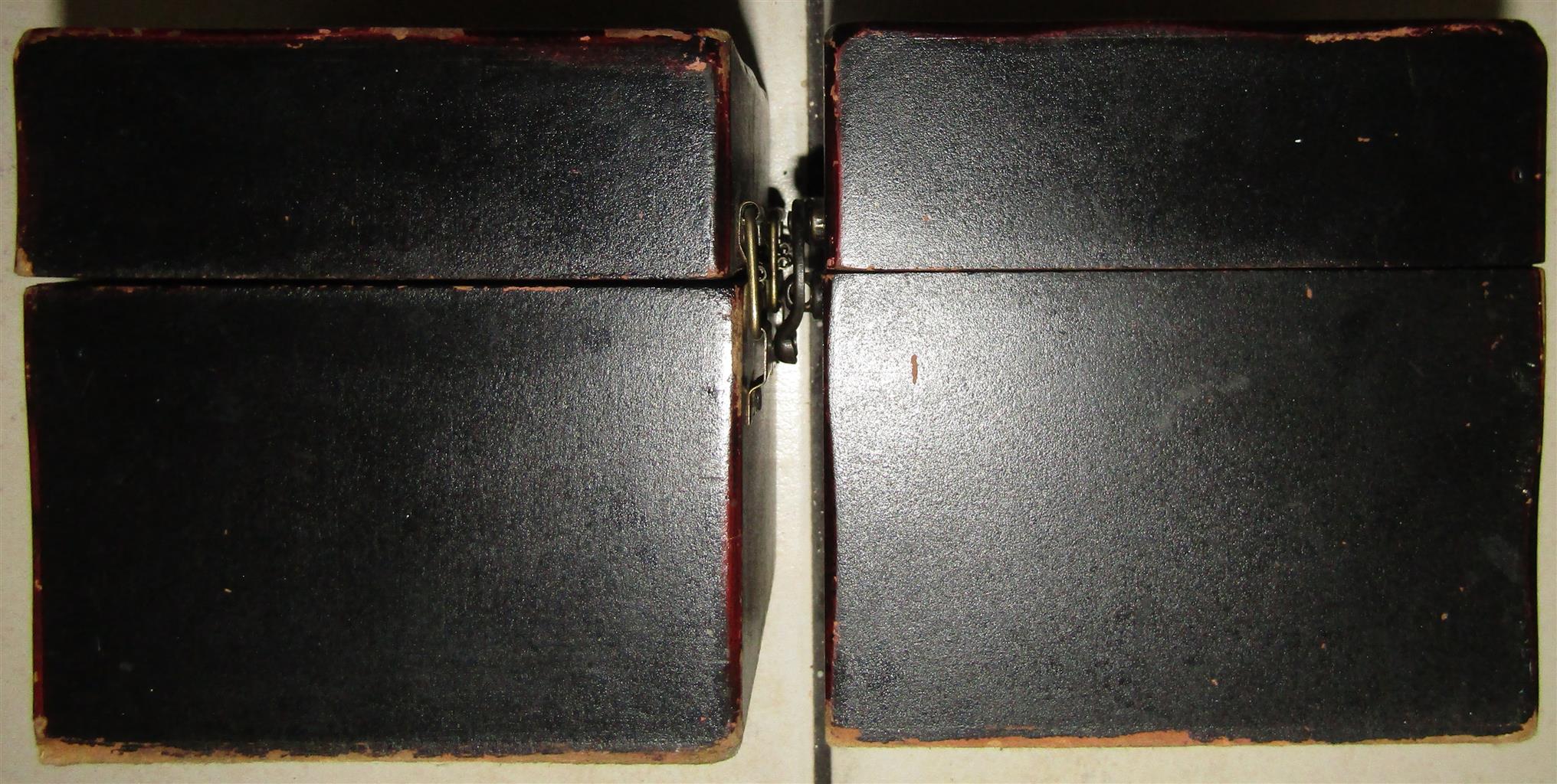 Wooden Chest 12cm x 12cm x 12cm - 2 pieces