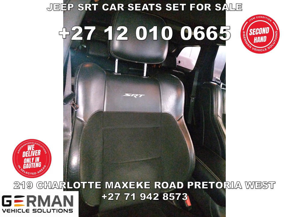 Jeep SRT car seats interior parts for sale used - Private Seller Jeep SRT car seats interior parts for sale used - Private Seller