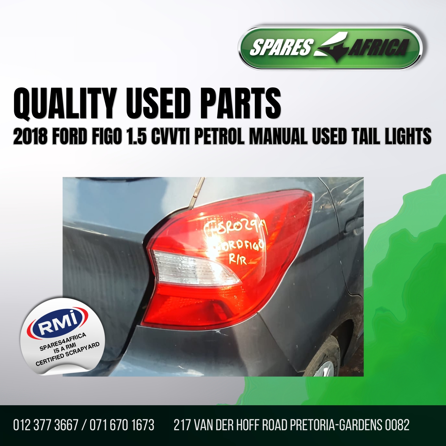 2018 FORD FIGO 1.5 CVVTI PETROL MANUAL – FOR STRIPPING - Private Seller 2018 FORD FIGO 1.5 CVVTI PETROL MANUAL – FOR STRIPPING - Private Seller