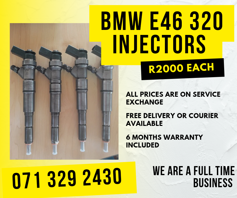 BMW E46 320 INJECTORS FOR SALE WITH WARRANTY - Private Seller BMW E46 320 INJECTORS FOR SALE WITH WARRANTY - Private Seller