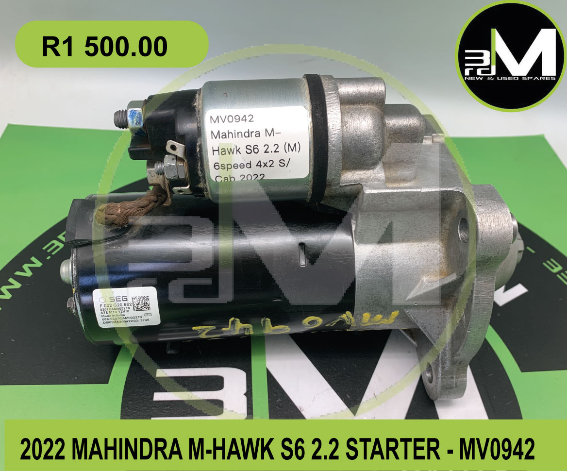 STARTER - MAHINDRA M-HAWK S6 - Private Seller STARTER - MAHINDRA M-HAWK S6 - Private Seller