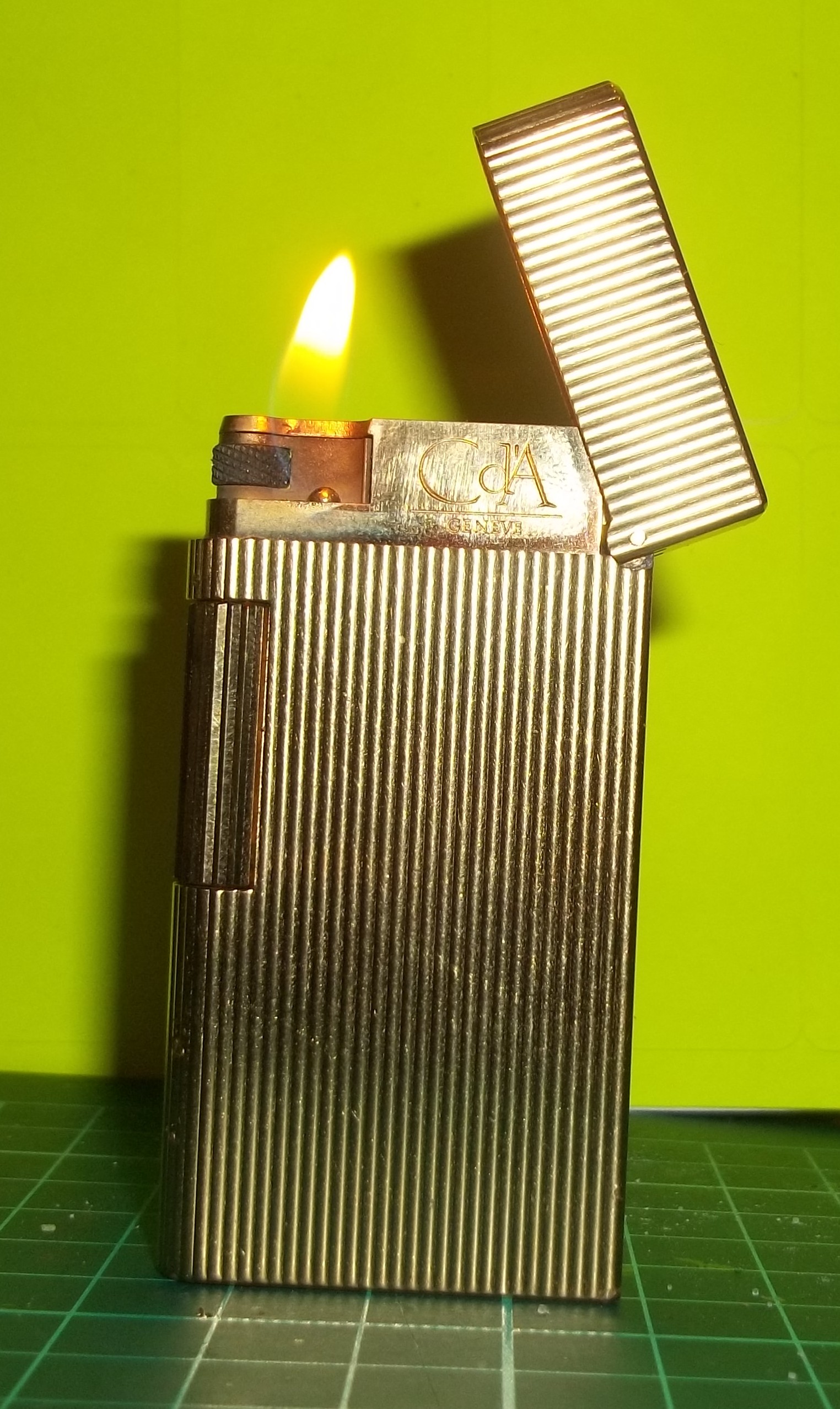 Lighter by Caran d'ache Gold Plated