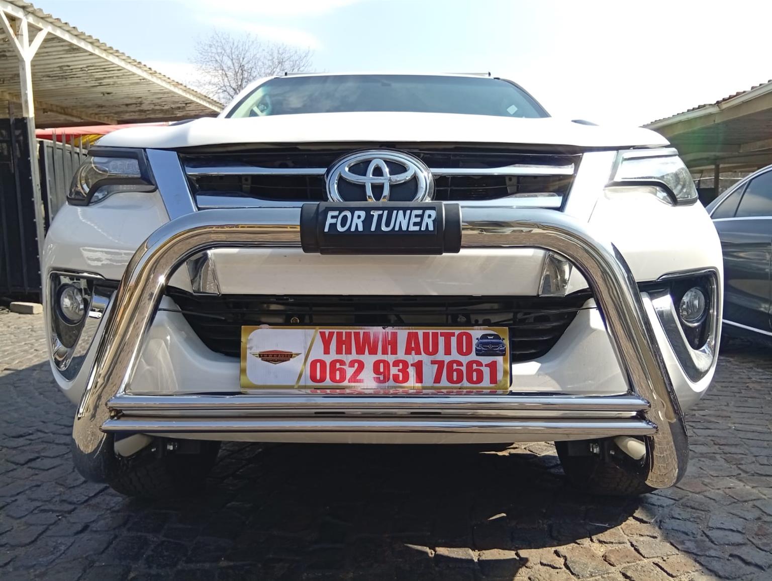 Fortuner 2.8GD-6 SUV 2017 7Seater Diesel Manual 98,000km Leather Seats, G