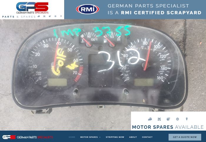 VW GOLF MK4 USED CLUSTER / SPEEDOMETER FOR SALE - Private Seller VW GOLF MK4 USED CLUSTER / SPEEDOMETER FOR SALE - Private Seller