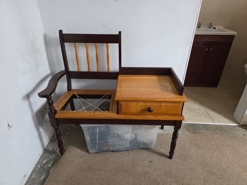 Solid Wood Table / Chair Set - Yellowwood & Stinkwood