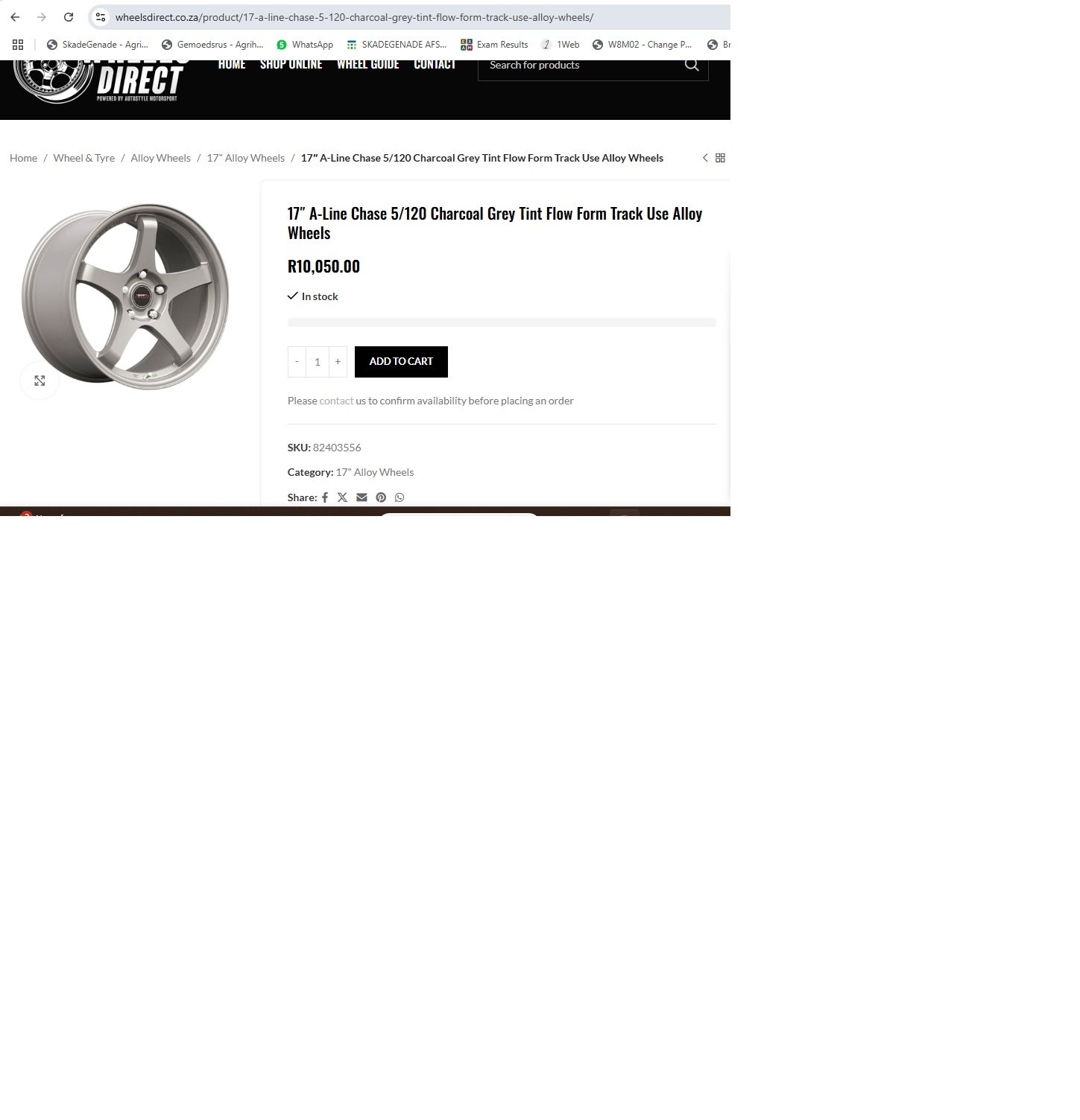17" mags 5x100pcd fits VW Golf, Jetta, Beetle, Passat, Toyota Corolla, Celica, S - Private Seller