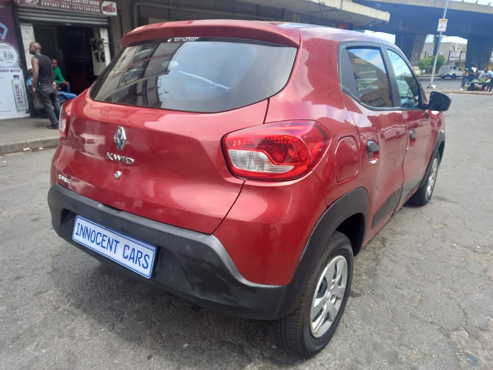 2017 RENAULT KWID 1.0 PETROL, MANUAL TRANSMISSION, MAROON COLOUR, MILEAGE 140000KM