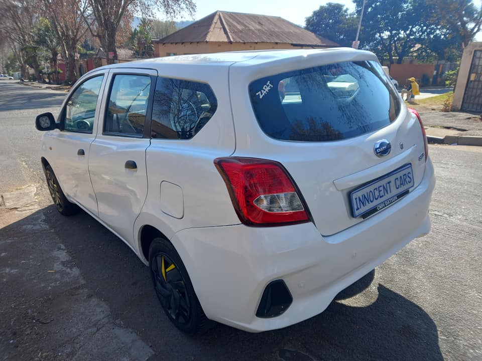 2021 DATSUN GO PLUS 7SEATERS 1.2 ENGINE PETROL, MANUAL, WHITE COLOR