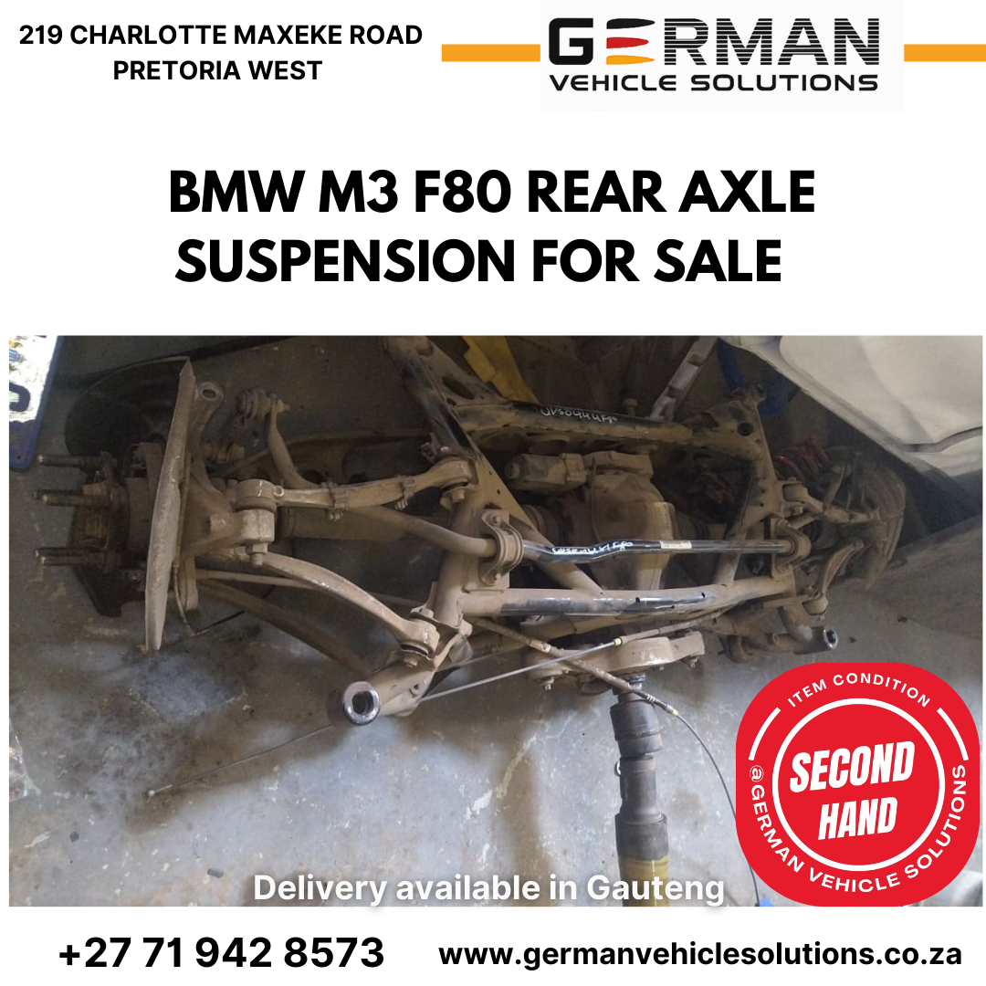 BMW M3 F80 rear axle for sale used - Private Seller