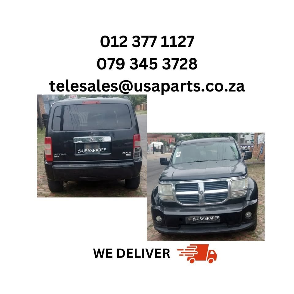 Stripping For Spares – Dodge Nitro 2.8 - Private Seller Stripping For Spares – Dodge Nitro 2.8 - Private Seller