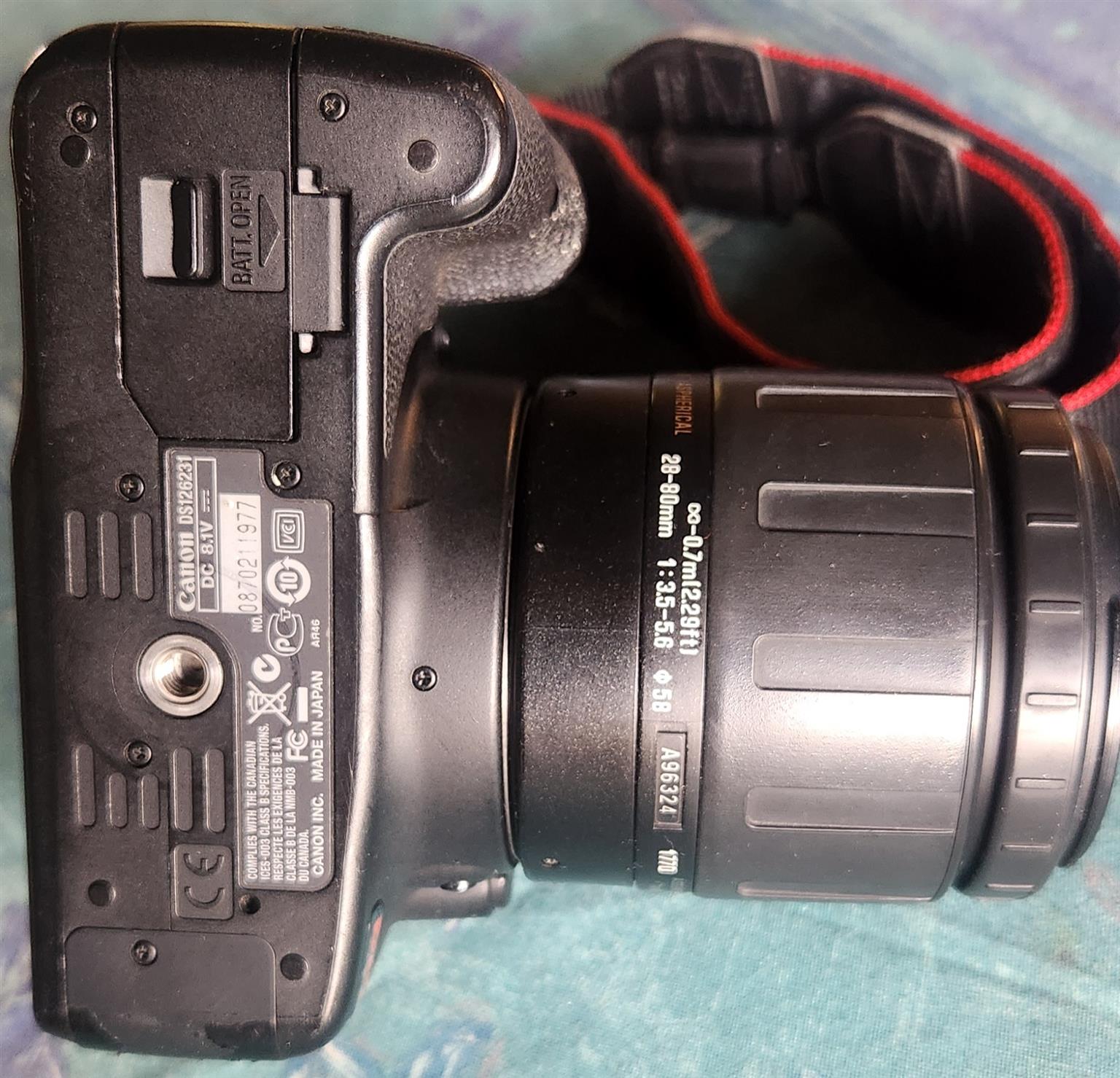 Canon Rebel T1i camera