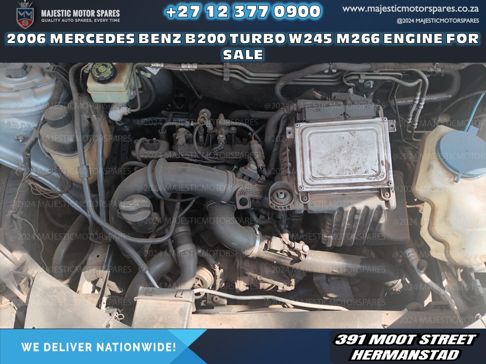 Mercedes-Benz B200 Turbo M266 Petrol Engine for Sale - Private Seller Mercedes-Benz B200 Turbo M266 Petrol Engine for Sale - Private Seller