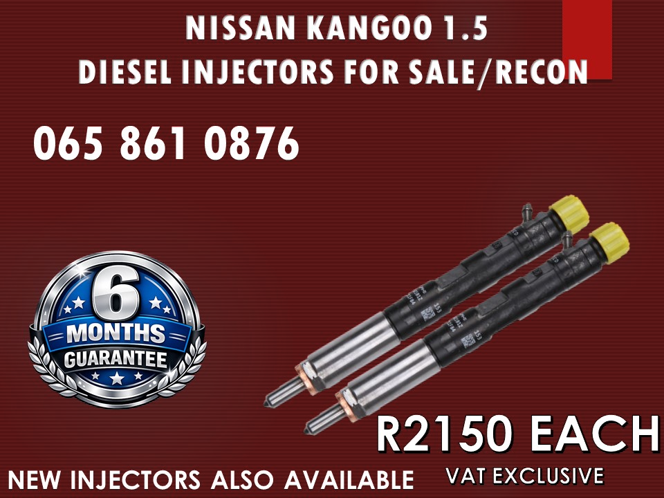NISSAN KANGOO 1.5 DIESEL INJECTORS FOR SALE NATIONWIDE - Private Seller NISSAN KANGOO 1.5 DIESEL INJECTORS FOR SALE NATIONWIDE - Private Seller