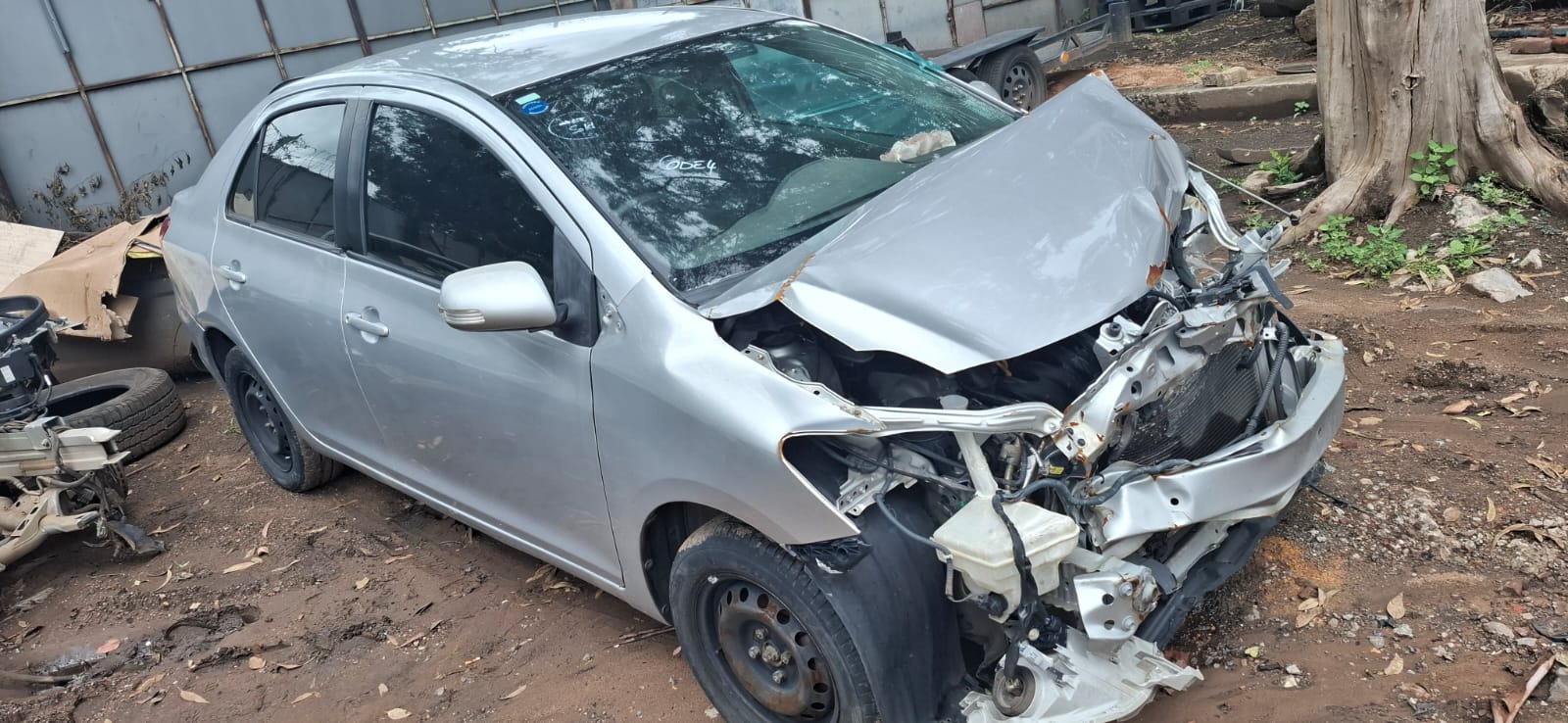 Toyota Yaris 2013 sedan automatic used parts – now stripping for spares