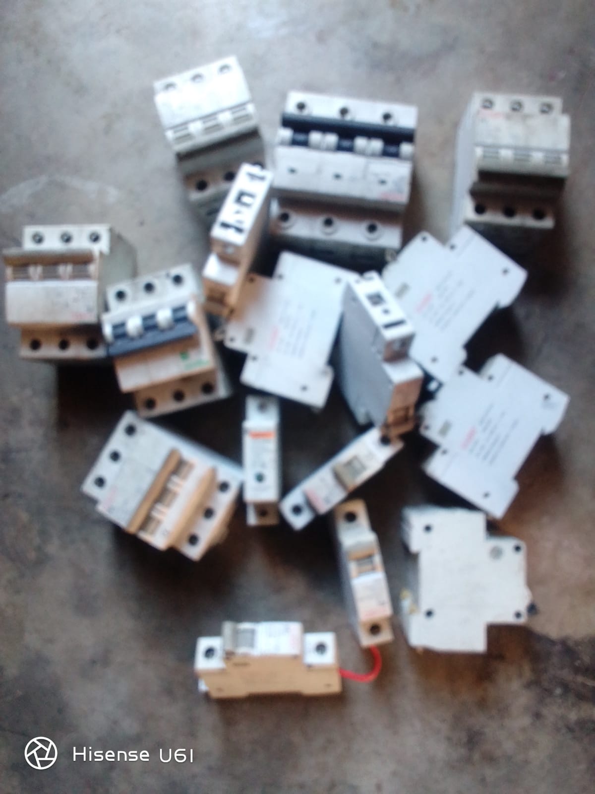 Access control keypad and HIKVISION digital video recorder and circuit breakers Access control keypad and HIKVISION digital video recorder and circuit breakers