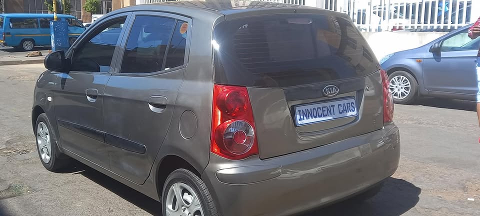 2010 KIA PICANTO 1.2 PETROL, MANUAL TRANSMISSION, GREY COLOUR, 102000KM