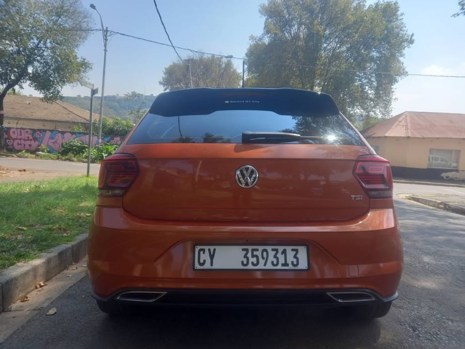 2020 VW Polo 8 Rline 1.0 Tsi Petrol, Automatic, Orange Color