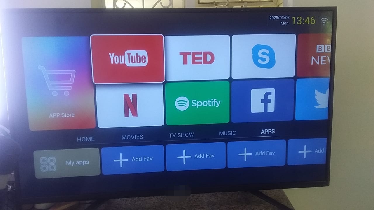 Supersonic 55" Smart Tv