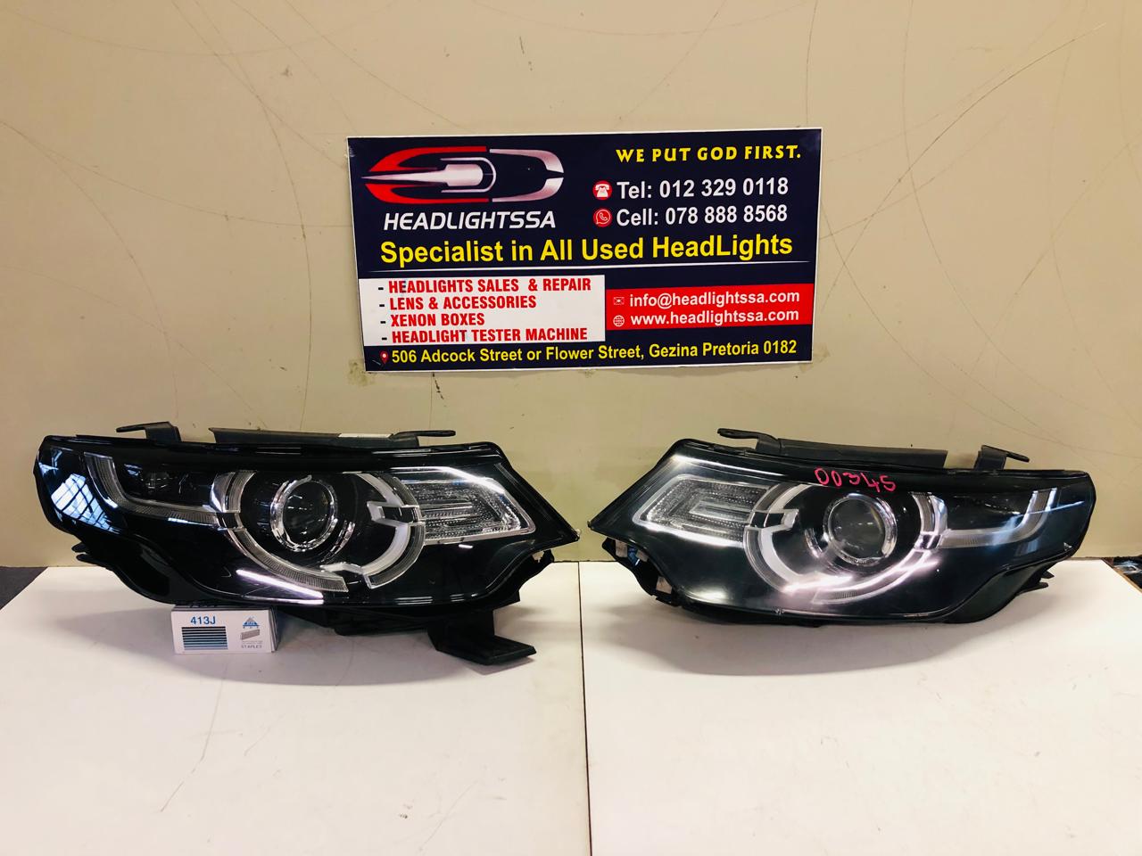 Range Rover Discovery Sport L550 left and right side bi-xenon headlights - Private Seller Range Rover Discovery Sport L550 left and right side bi-xenon headlights - Private Seller