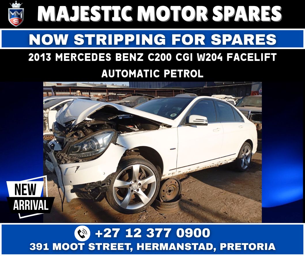 2013 Mercedes Benz C200 CGI W204 Facelift Automatic Petrol Stripping for spares - Private Seller 2013 Mercedes Benz C200 CGI W204 Facelift Automatic Petrol Stripping for spares - Private Seller