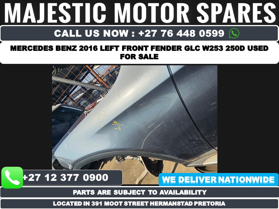 Mercedes benz L/F fender GLC 250d w253 2016 used for sale